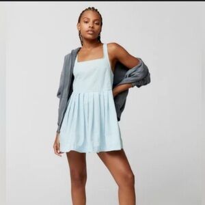 NWT Urban Outfitters BDG Billie Pleated Mini Dress